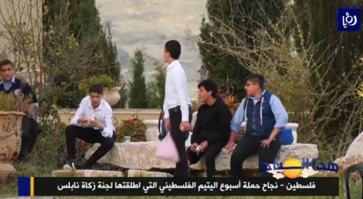 نجاح حملة أسبوع اليتيم الفلسطيني في نابلس- فيديو