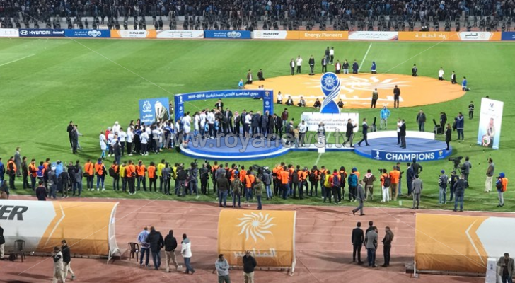 الفيصلي يتوج بلقب الدوري للمرة 34 في تاريخه