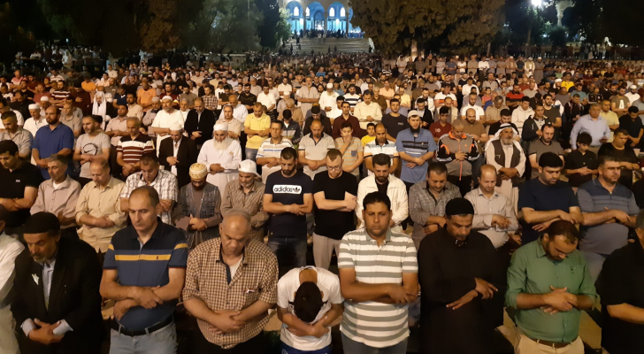 من المسجد الاقصى المبارك