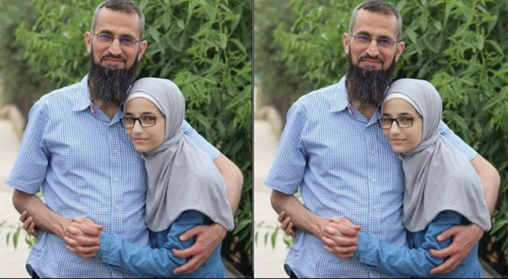 الدكتور القنيبي وابنته سارة