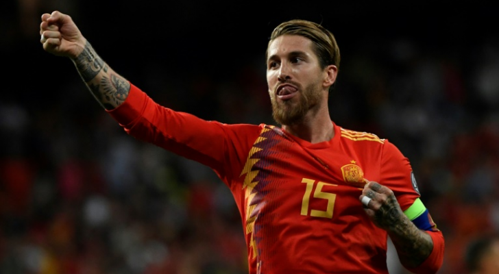 مدافع منتخب اسبانيا سيرخيو راموس