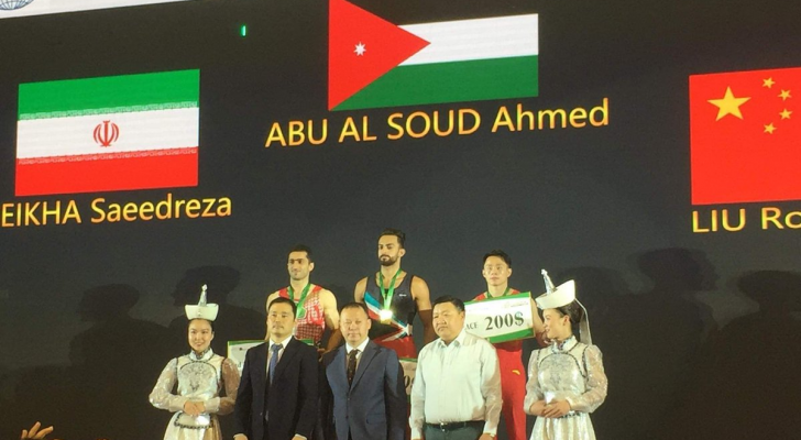 ميدالية ذهبية للاردن ببطولة آسيا الجمباز