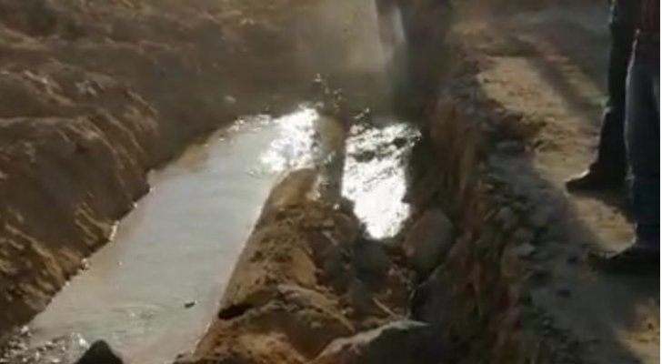 صورة من موقع الاعمال الانشائية