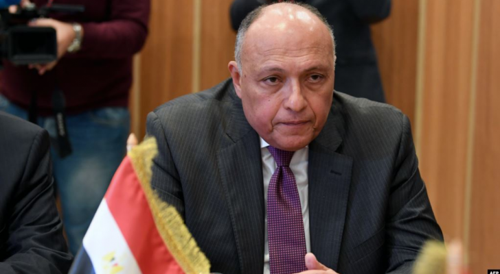 وزير خارجية مصر سامح شكري - ا ف ب