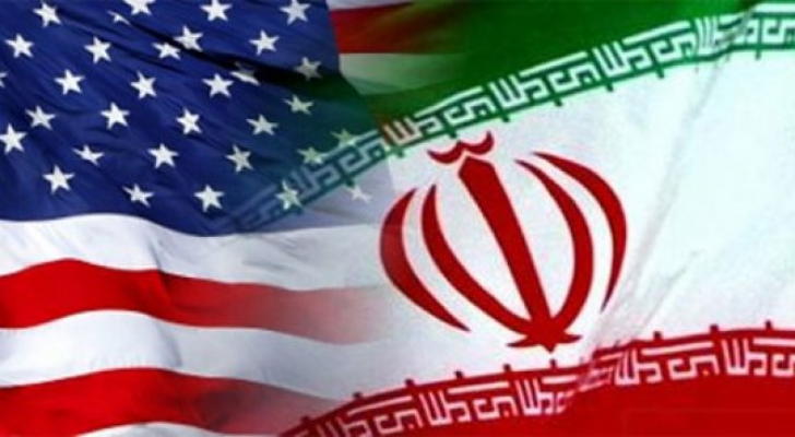 علم أمريكا وايران