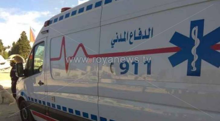 6 إصابات متوسطة بحادث تصادم في عمّان