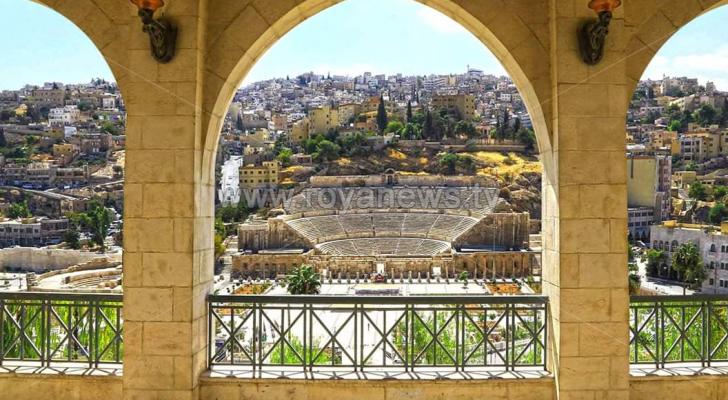 جانب من العاصمة عمان