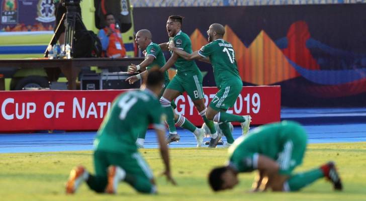 تأهل الجزائر إلى نصف نهائي امم افريقيا على حساب ساحل العاج