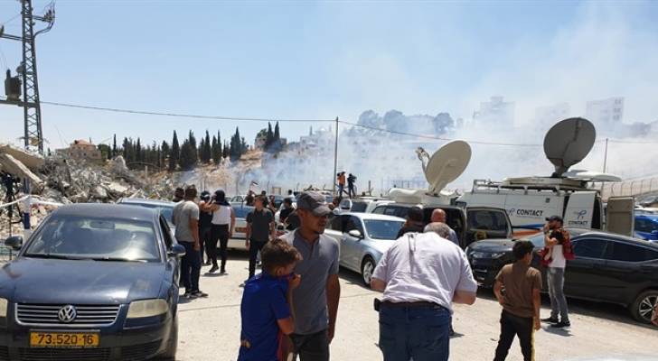 إصابة عشرات الفلسطينيين خلال اقتحام الاحتلال حي واد الحمص بالقدس