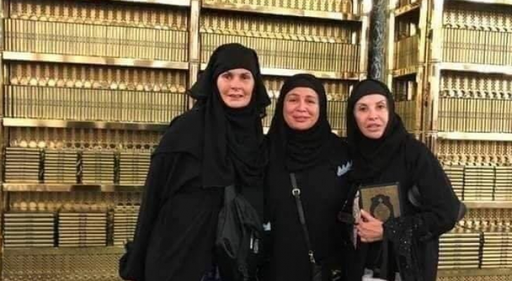 الصورة من صفحة الهام شاهين على انستجرام