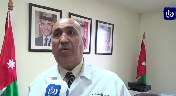 مدير مستشفى البشير الدكتور محمود زريقات - ارشيفية