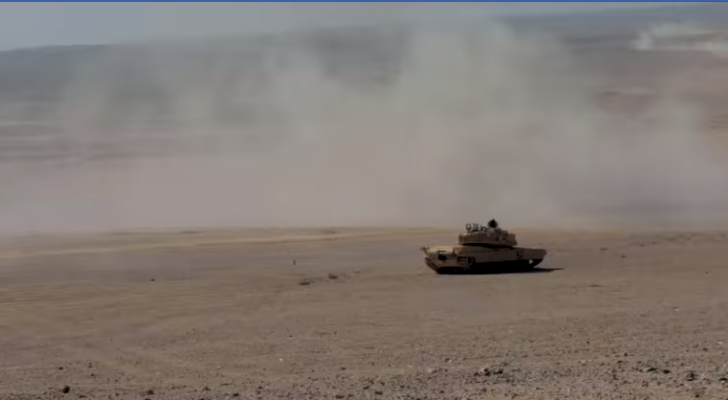 صورة خلال التمرين