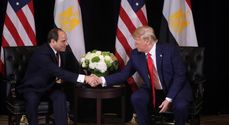 الرئيس الأمريكي والمصري