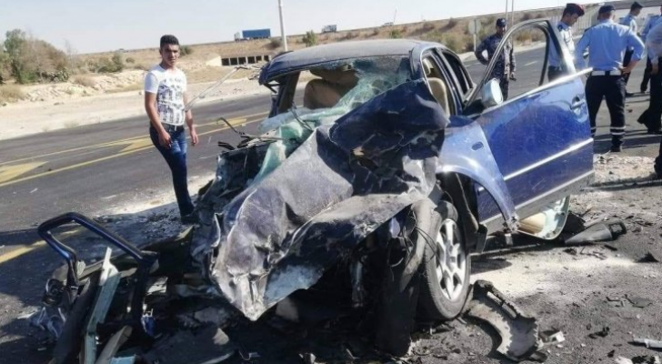 حادث سابق على الطريق الصحراوي
