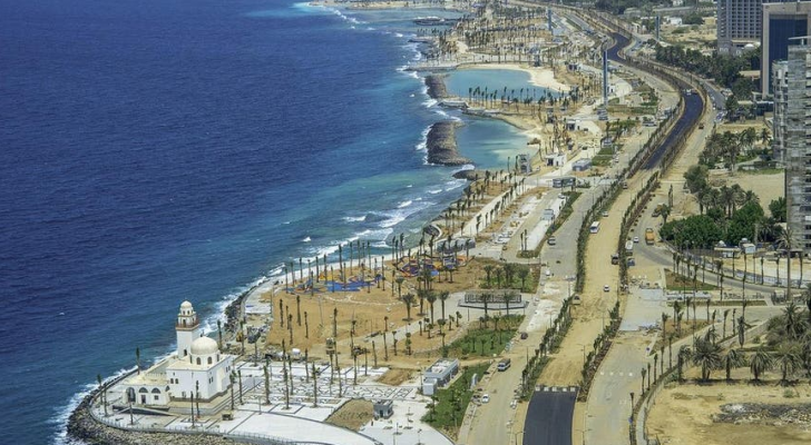 شاطئ مدينة جدة السعودية
