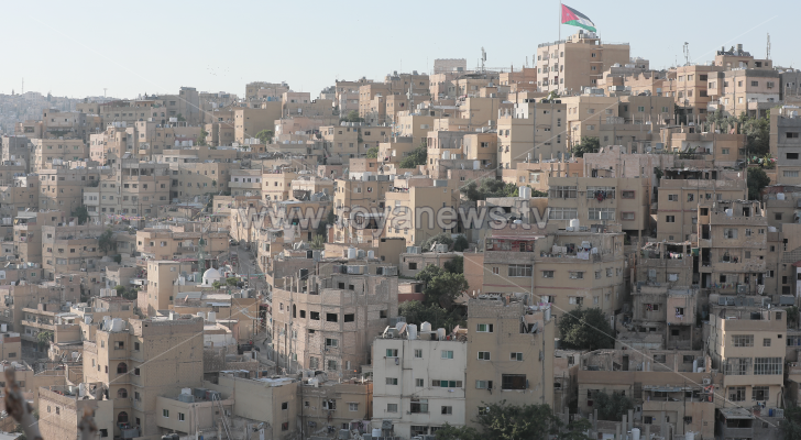 جبل الجوفه في العاصمة عمان - ارشيفية