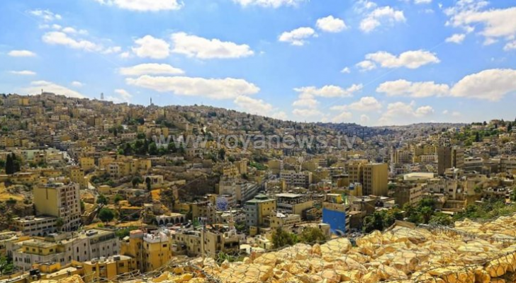 جانب من العاصمة عمان