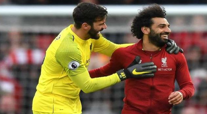 محمد صلاح واليسون بيكر