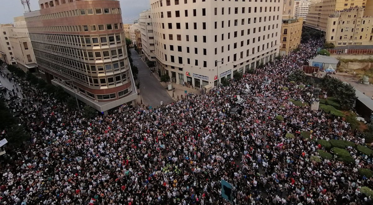من مظاهرات لبنان