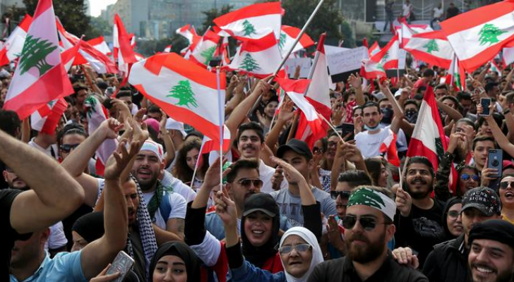 من مظاهرات لبنان