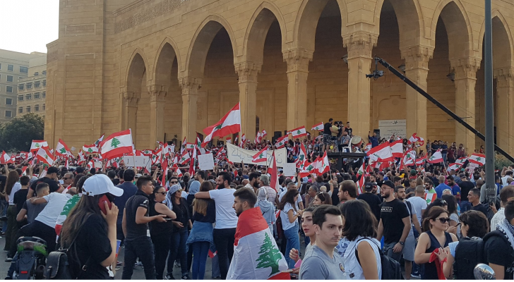 المظاهرات تستمر في لبنان ويتوسع نطاقها