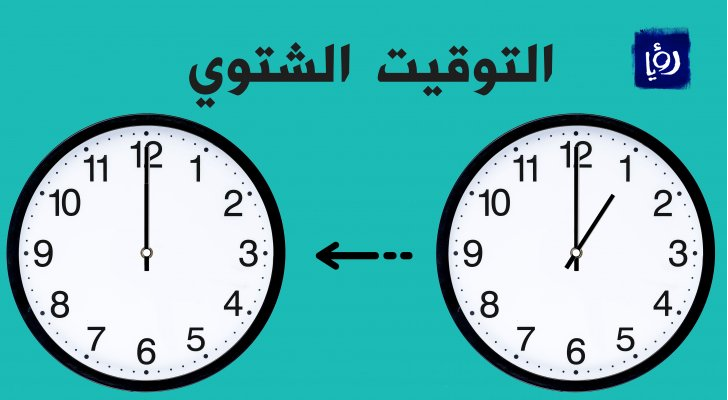 يبدأ العمل بالتوقيت الشتوي في المملكة ليل الخميس الجمعة