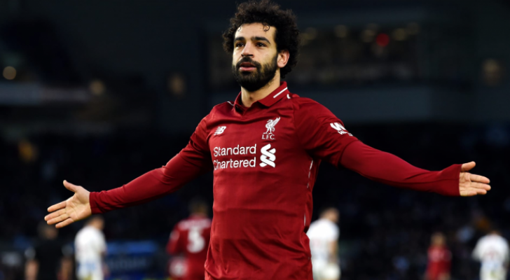 المهاجم الدولي المصري محمد صلاح