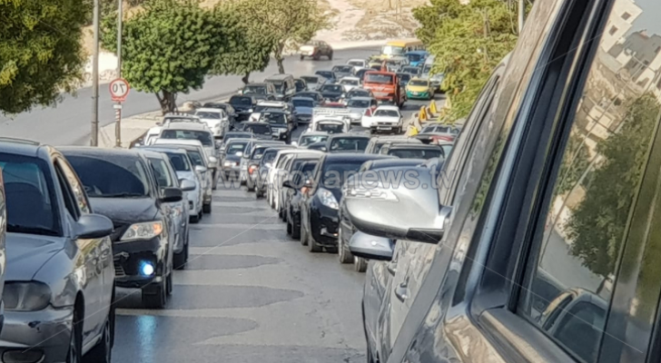 ازمة سير في عمان