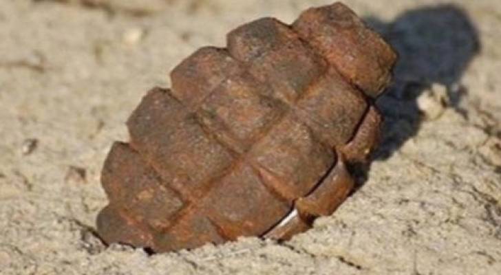 العثور على 4 قنابل يدوية قديمة بمنطقة ارحابا في اربد