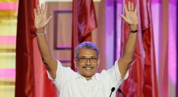 انتخاب راجاباكسا رئيسا لسريلانكا بعد فوزه ب52 بالمئة من الأصوات
