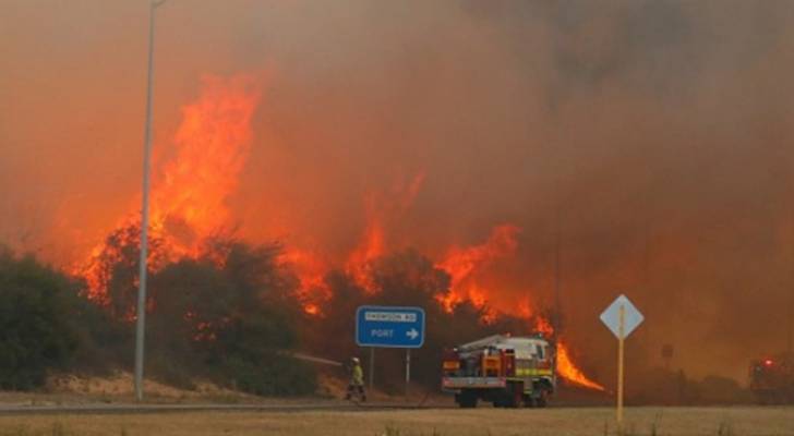 موجة الحر تتسبب بعودة عشرات الحرائق الى استراليا