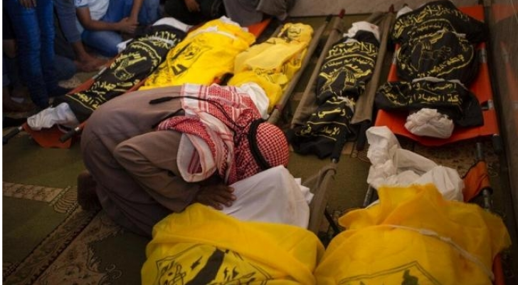 9 شهداء من عائلة السواركة غالبيتهم من النساء والاطفال
