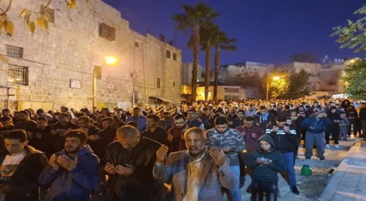 من المسجد الابراهيمي في الخليل