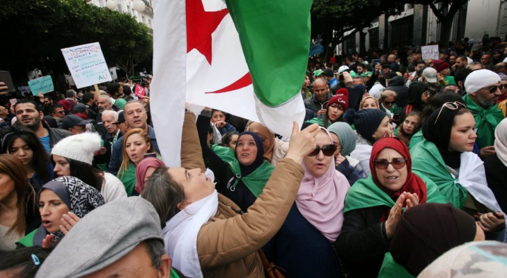 ارشيفية من مظاهرات الجزائر