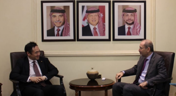 الصفدي ونظيره الياباني