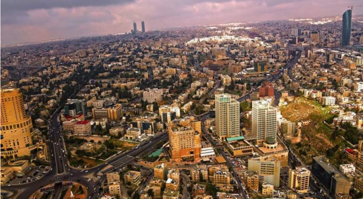 صورة عامة للعاصمة عمان