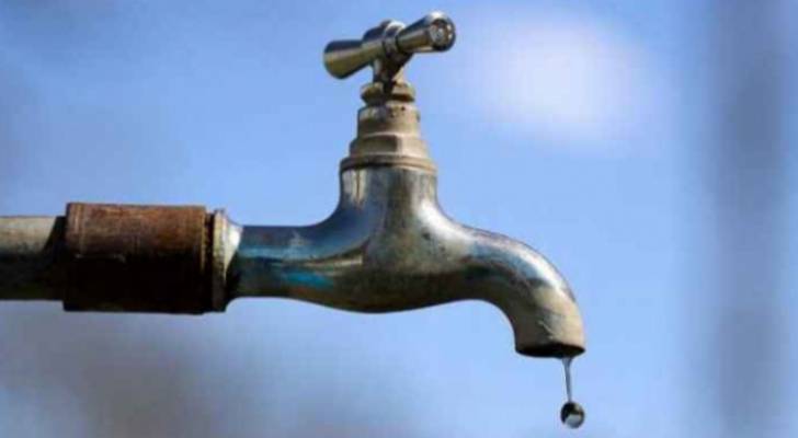 المياه: بدء ضخ المياه لمناطق جنوب عمان اعتبارا من مساء  الجمعة
