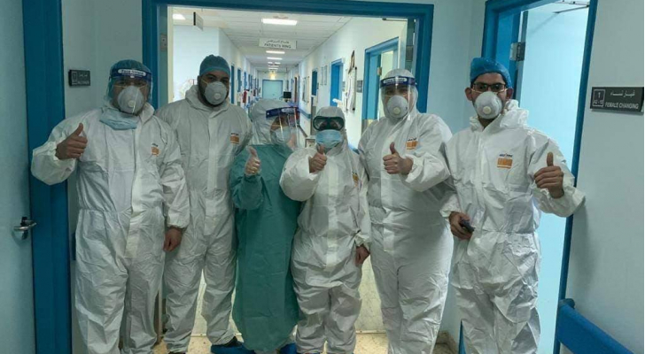 تم إجراء أول عملية قيصرية لمريضة بـ "كورونا" في مستشفى الملك المؤسس باربد - ارشيفية