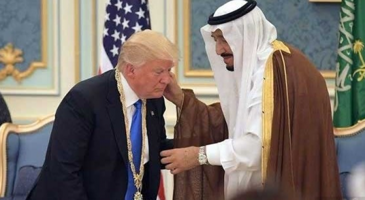 الملك سلمان وترمب - ارشيفية