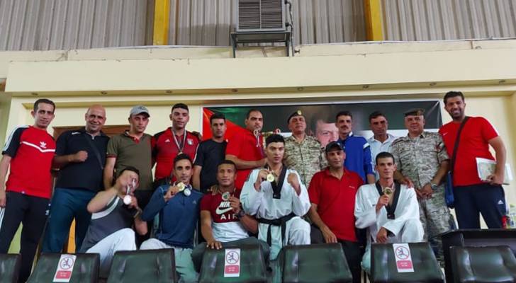 فريق القوات الخاصة يتوج بلقب البطولة العسكرية للتايكواندو
