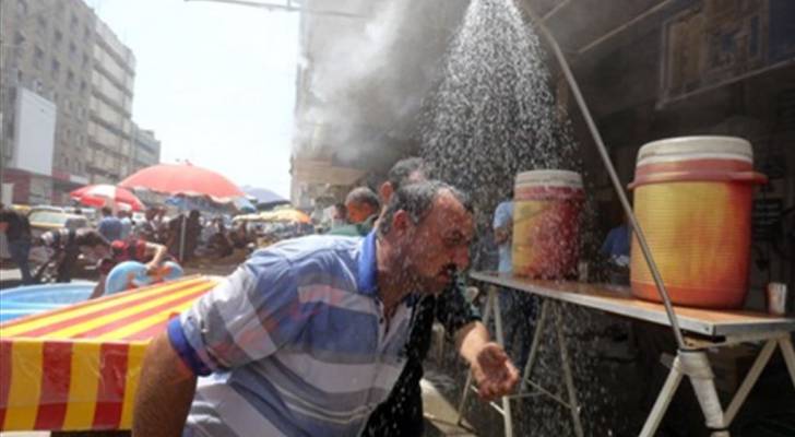 بغداد تسجل أعلى درجة حرارة عالميا