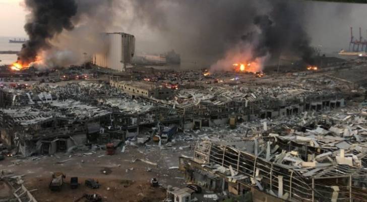 الصحة اللبنانية: ارتفاع عدد ضحايا انفجار مرفأ بيروت إلى 158 قتيلا وأكثر من 6 آلاف جريح