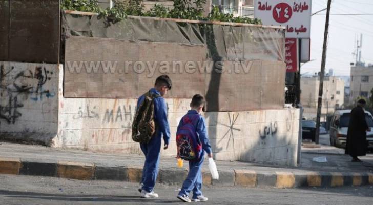 في ظروف استثنائية.. عودة 2.145 مليون طالب وطالبة إلى مقاعد الدراسة في الأردن