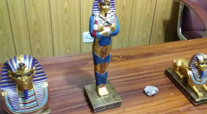 ضبط مصري كان يبحث عن أثار "جده الفرعوني"
