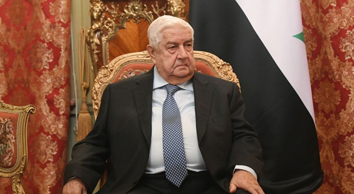 نائب رئيس الوزراء ووزير خارجية سوريا وليد المعلم
