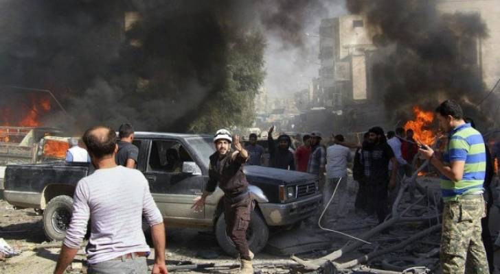 مقتل سبعة مدنيين في قصف صاروخي على إدلب السورية