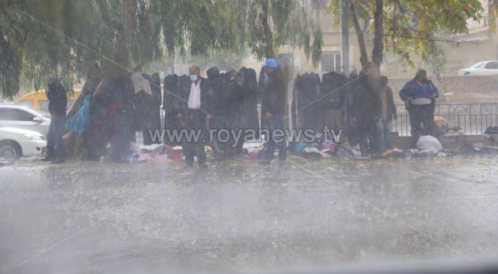 أمطار رعدية ترافق حالة عدم الاستقرار الجوي في الأردن الجمعة والسبت