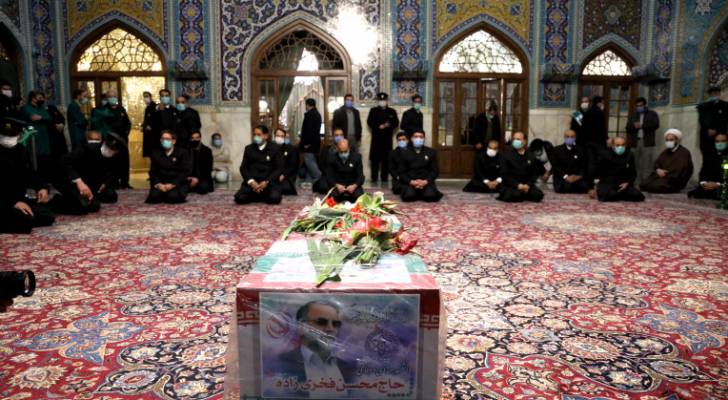 بدء مراسم تشييع العالم فخري زاده في طهران