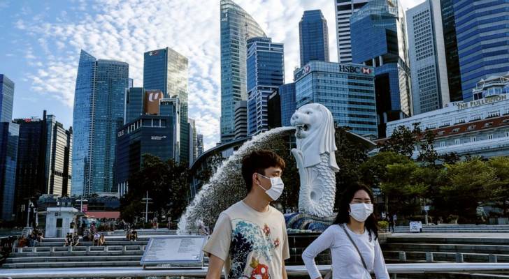 سنغافورة شهدت في ٢٠٢٠ أسوأ ركود اقتصادي في تاريخها