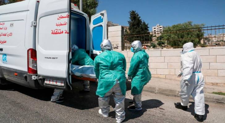 ٢٠ وفاة و٥٧٨ إصابة جديدة بفيروس كورونا في فلسطين